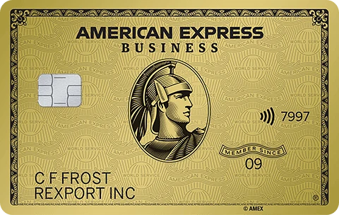The UK American Express Business Gold Card.